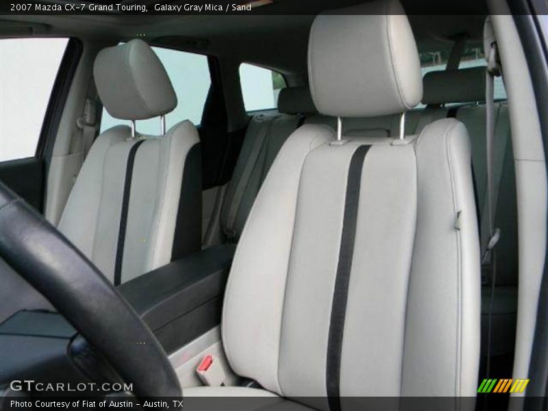 Galaxy Gray Mica / Sand 2007 Mazda CX-7 Grand Touring