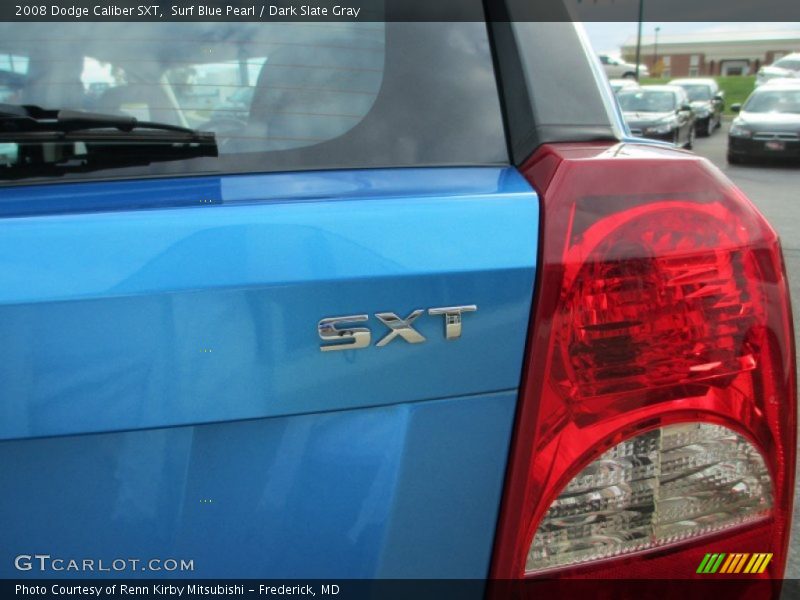Surf Blue Pearl / Dark Slate Gray 2008 Dodge Caliber SXT