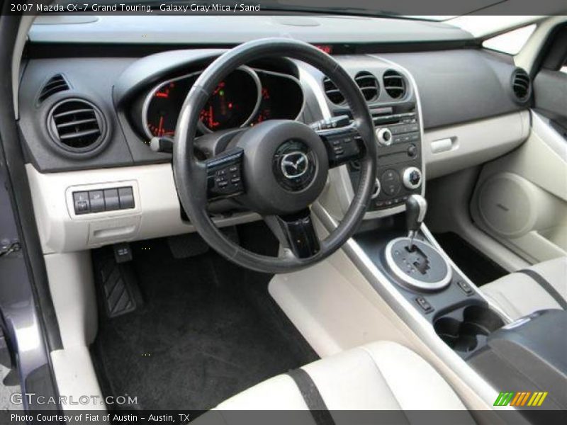 Sand Interior - 2007 CX-7 Grand Touring 