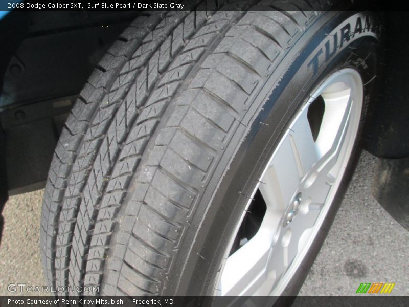 Surf Blue Pearl / Dark Slate Gray 2008 Dodge Caliber SXT