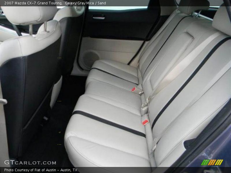 Rear Seat of 2007 CX-7 Grand Touring