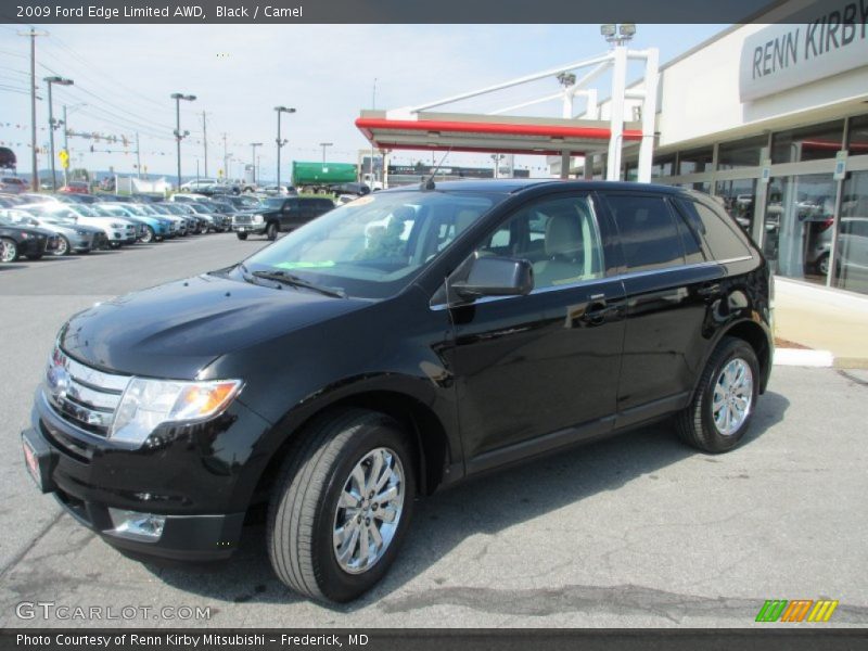 Black / Camel 2009 Ford Edge Limited AWD