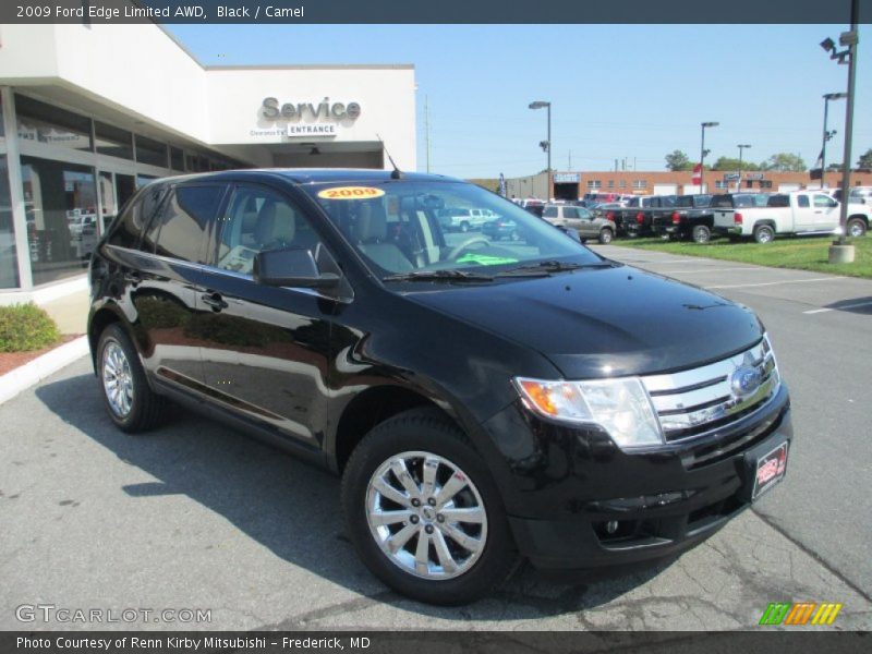 Black / Camel 2009 Ford Edge Limited AWD