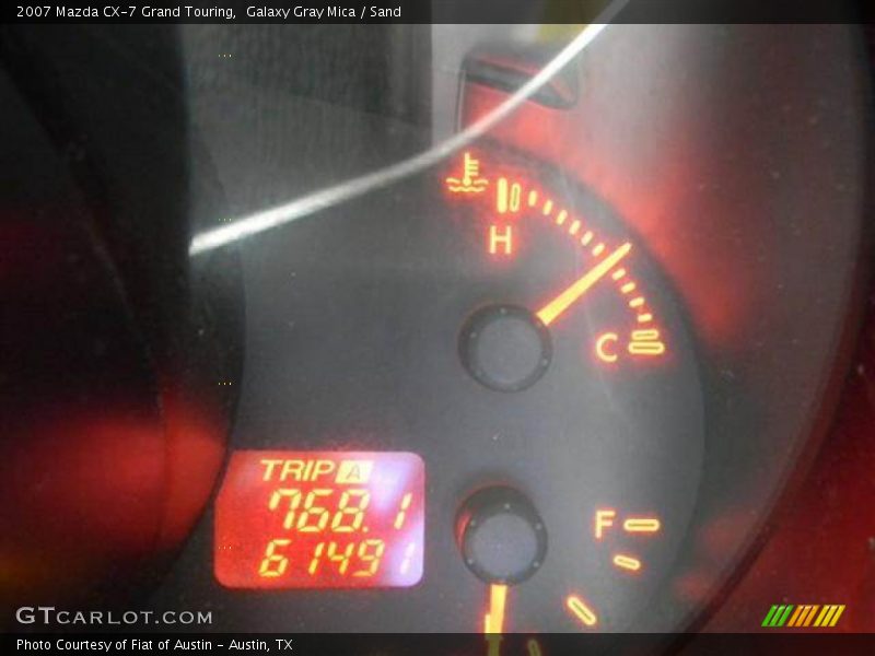 Galaxy Gray Mica / Sand 2007 Mazda CX-7 Grand Touring