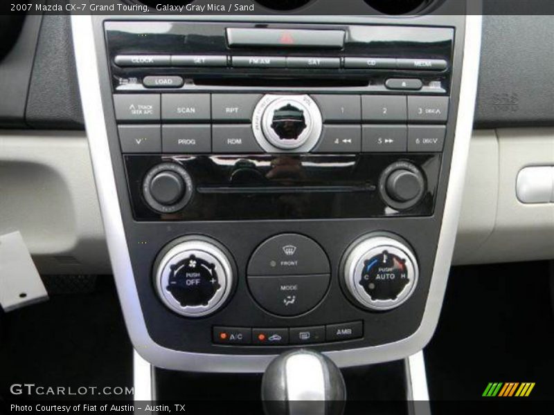 Controls of 2007 CX-7 Grand Touring
