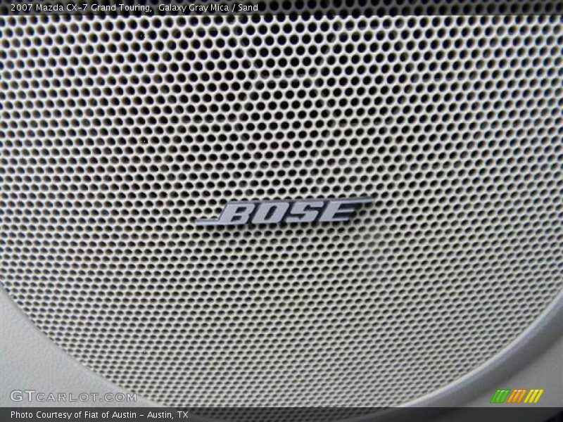 Audio System of 2007 CX-7 Grand Touring