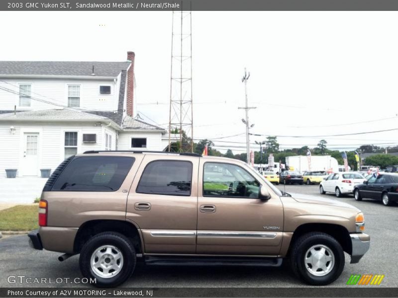Sandalwood Metallic / Neutral/Shale 2003 GMC Yukon SLT