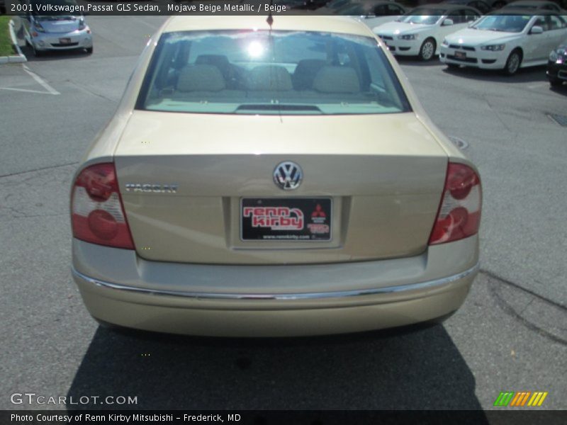 Mojave Beige Metallic / Beige 2001 Volkswagen Passat GLS Sedan