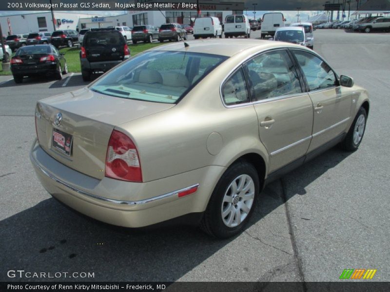 Mojave Beige Metallic / Beige 2001 Volkswagen Passat GLS Sedan