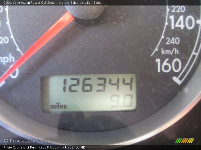 Mojave Beige Metallic / Beige 2001 Volkswagen Passat GLS Sedan
