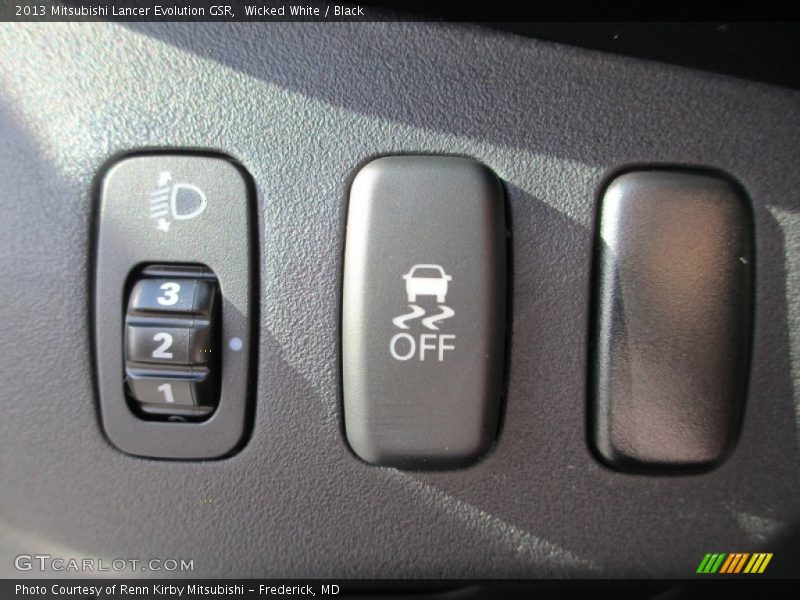 Controls of 2013 Lancer Evolution GSR