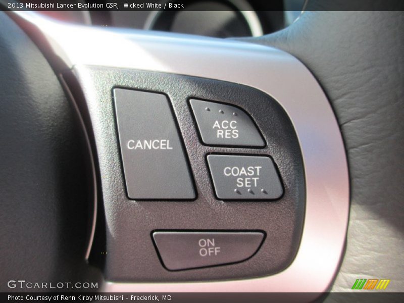 Controls of 2013 Lancer Evolution GSR