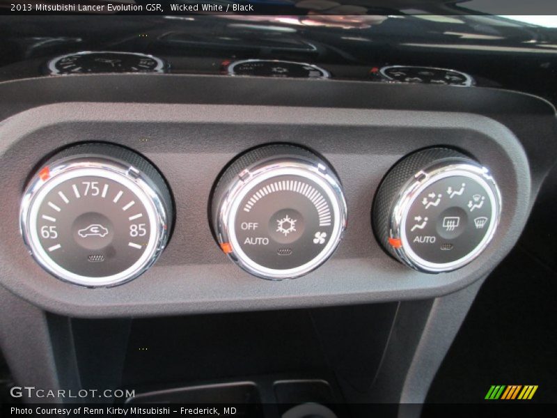 Controls of 2013 Lancer Evolution GSR