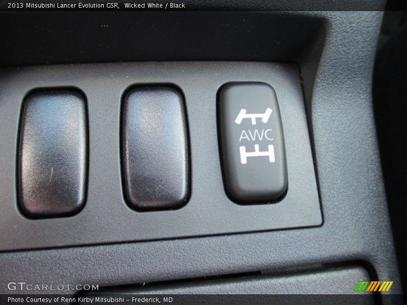 Controls of 2013 Lancer Evolution GSR