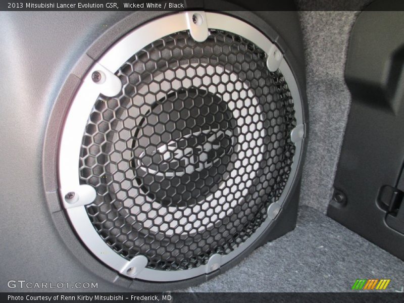 Audio System of 2013 Lancer Evolution GSR