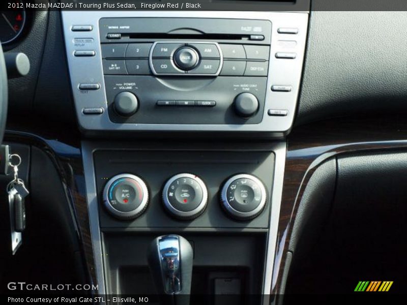 Fireglow Red / Black 2012 Mazda MAZDA6 i Touring Plus Sedan