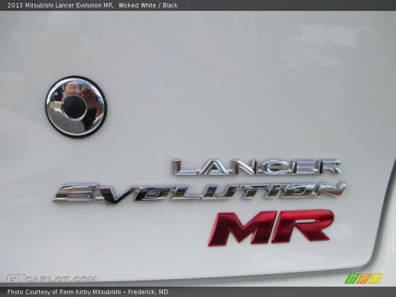  2013 Lancer Evolution MR Logo