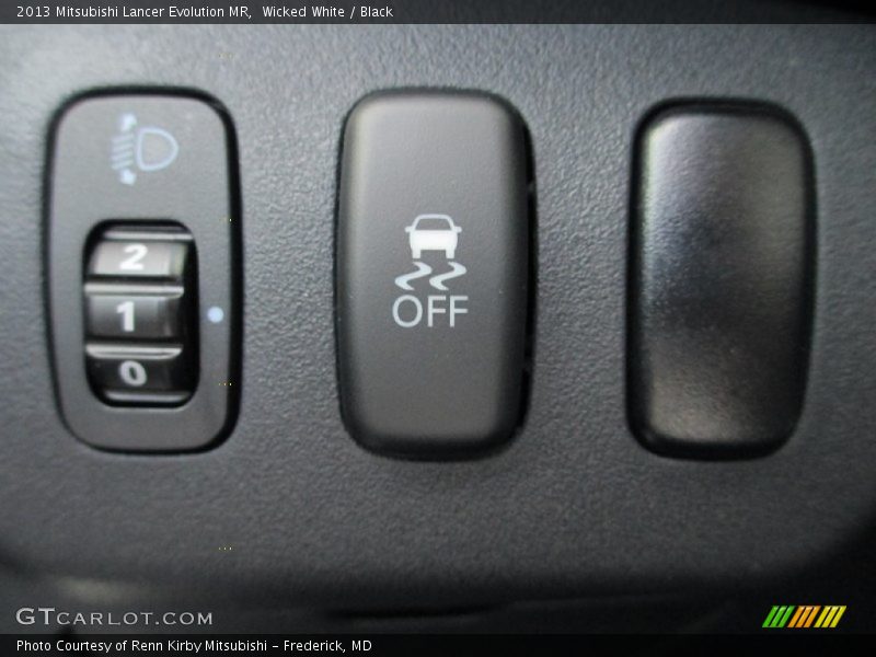 Controls of 2013 Lancer Evolution MR