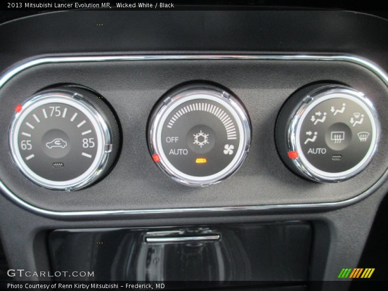 Controls of 2013 Lancer Evolution MR