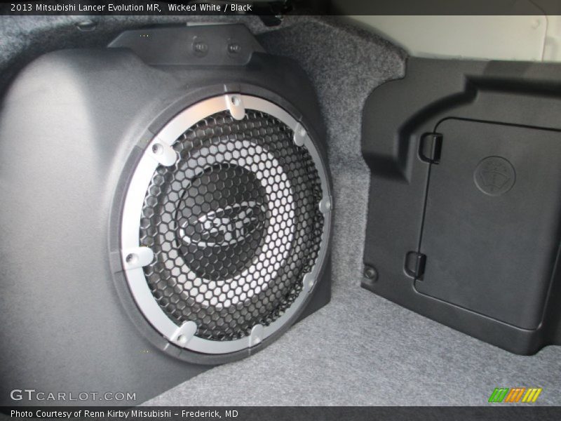 Wicked White / Black 2013 Mitsubishi Lancer Evolution MR