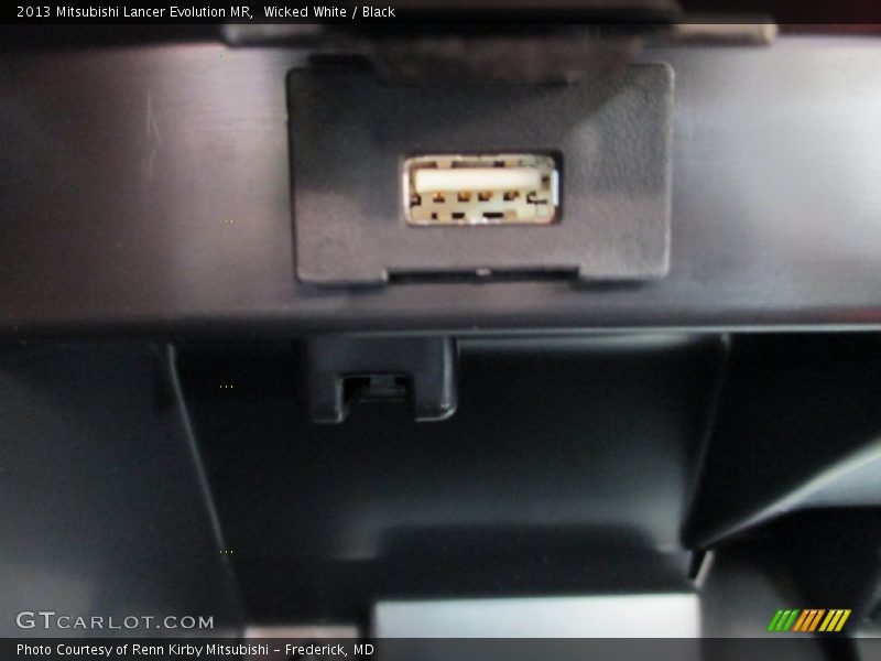 Wicked White / Black 2013 Mitsubishi Lancer Evolution MR