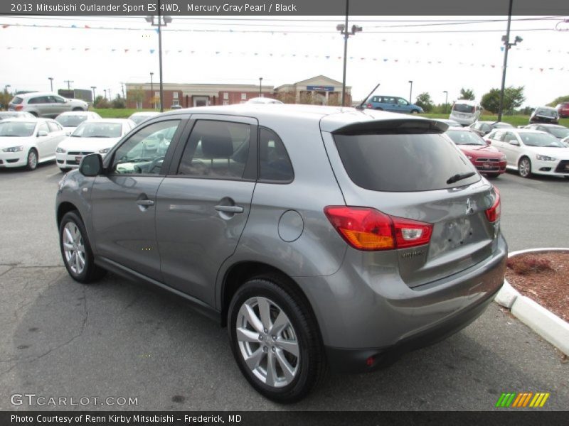 Mercury Gray Pearl / Black 2013 Mitsubishi Outlander Sport ES 4WD