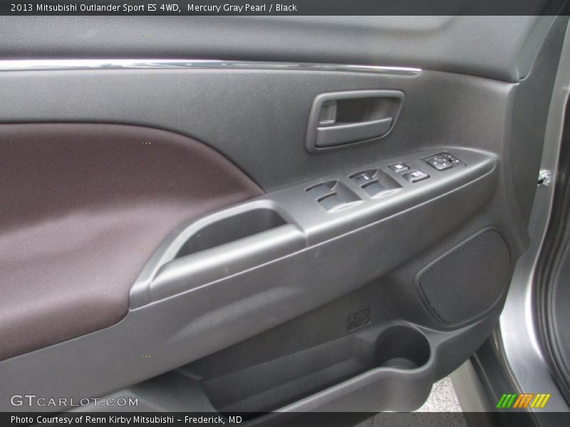 Mercury Gray Pearl / Black 2013 Mitsubishi Outlander Sport ES 4WD