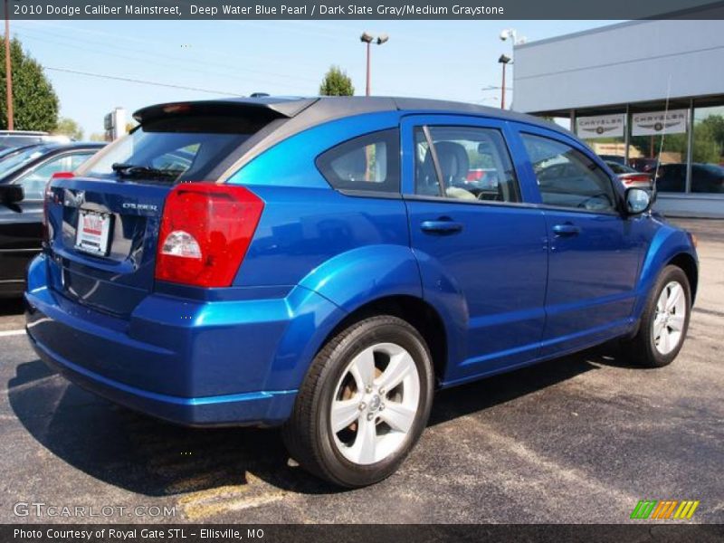 Deep Water Blue Pearl / Dark Slate Gray/Medium Graystone 2010 Dodge Caliber Mainstreet