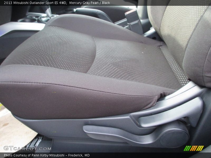 Mercury Gray Pearl / Black 2013 Mitsubishi Outlander Sport ES 4WD