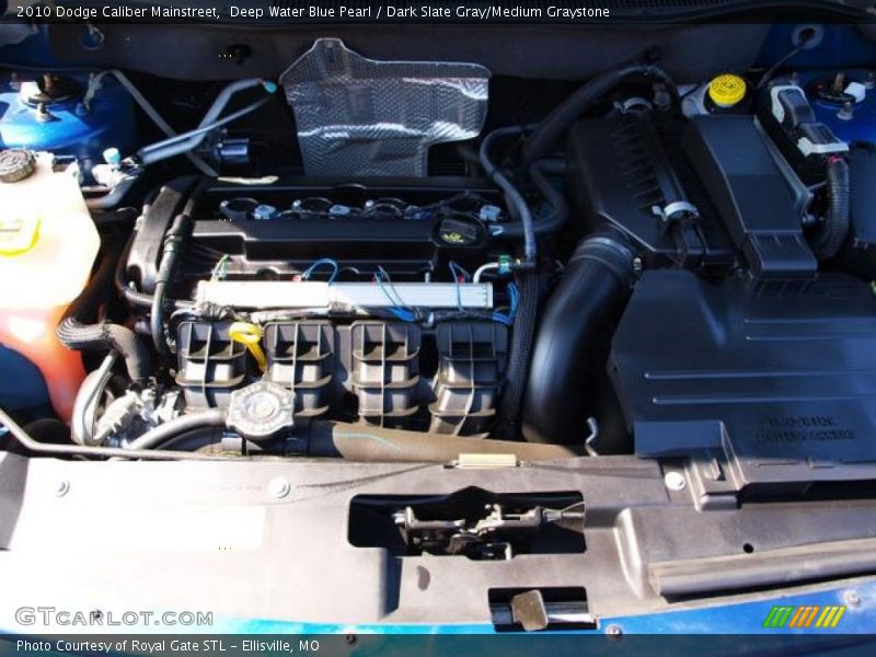 Deep Water Blue Pearl / Dark Slate Gray/Medium Graystone 2010 Dodge Caliber Mainstreet