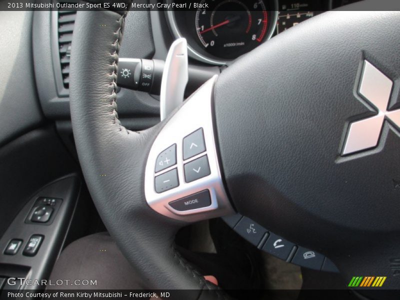 Mercury Gray Pearl / Black 2013 Mitsubishi Outlander Sport ES 4WD