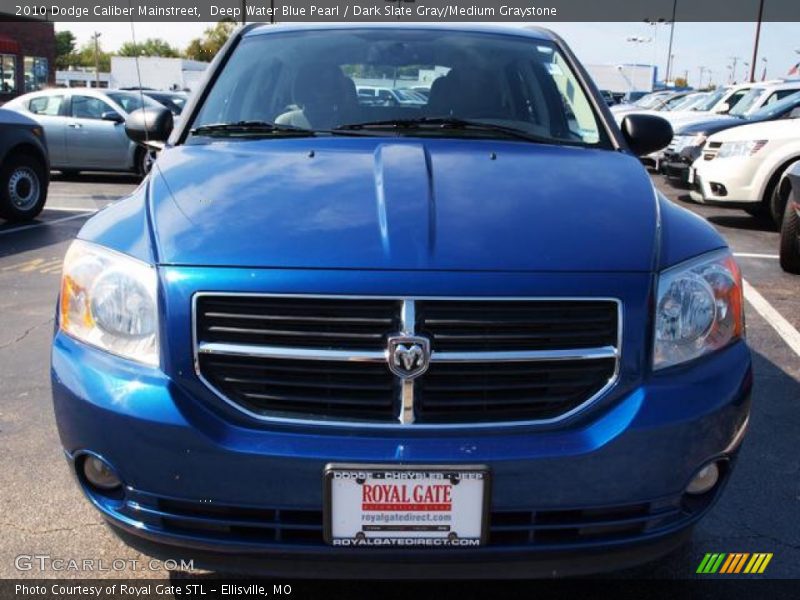 Deep Water Blue Pearl / Dark Slate Gray/Medium Graystone 2010 Dodge Caliber Mainstreet