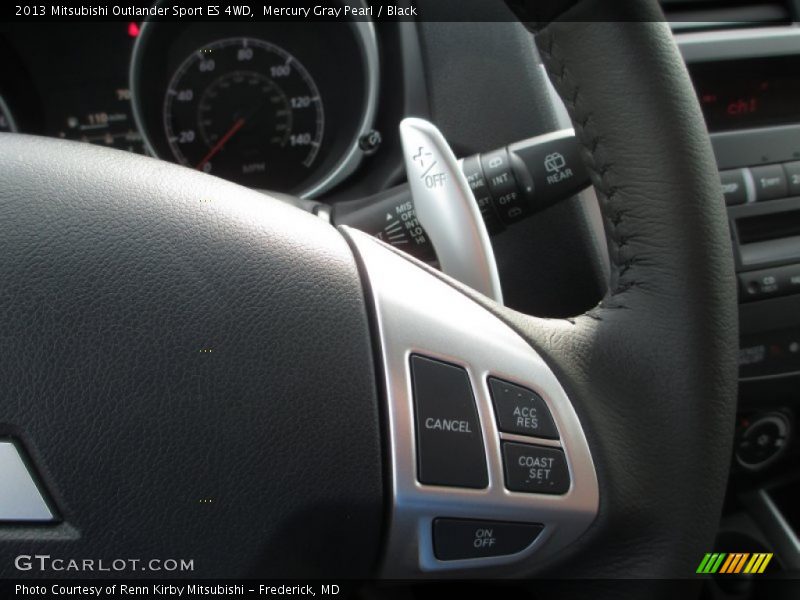 Mercury Gray Pearl / Black 2013 Mitsubishi Outlander Sport ES 4WD
