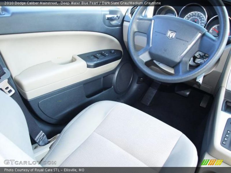 Deep Water Blue Pearl / Dark Slate Gray/Medium Graystone 2010 Dodge Caliber Mainstreet