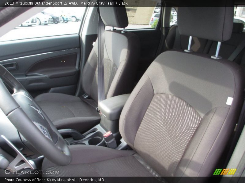 Mercury Gray Pearl / Black 2013 Mitsubishi Outlander Sport ES 4WD