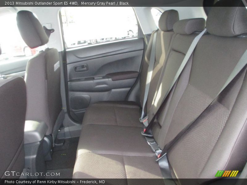 Mercury Gray Pearl / Black 2013 Mitsubishi Outlander Sport ES 4WD