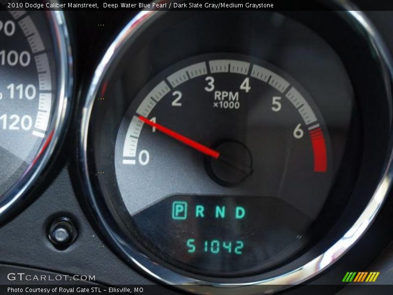 Deep Water Blue Pearl / Dark Slate Gray/Medium Graystone 2010 Dodge Caliber Mainstreet