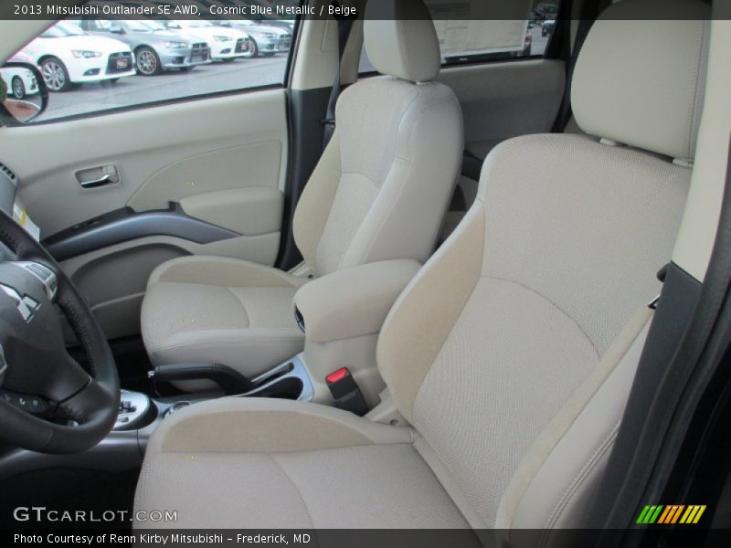  2013 Outlander SE AWD Beige Interior