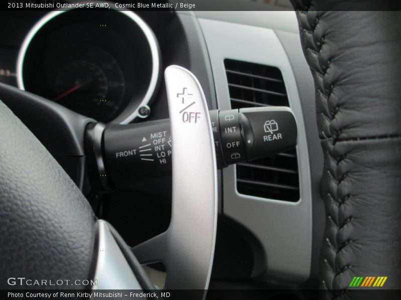  2013 Outlander SE AWD CVT Automatic Shifter