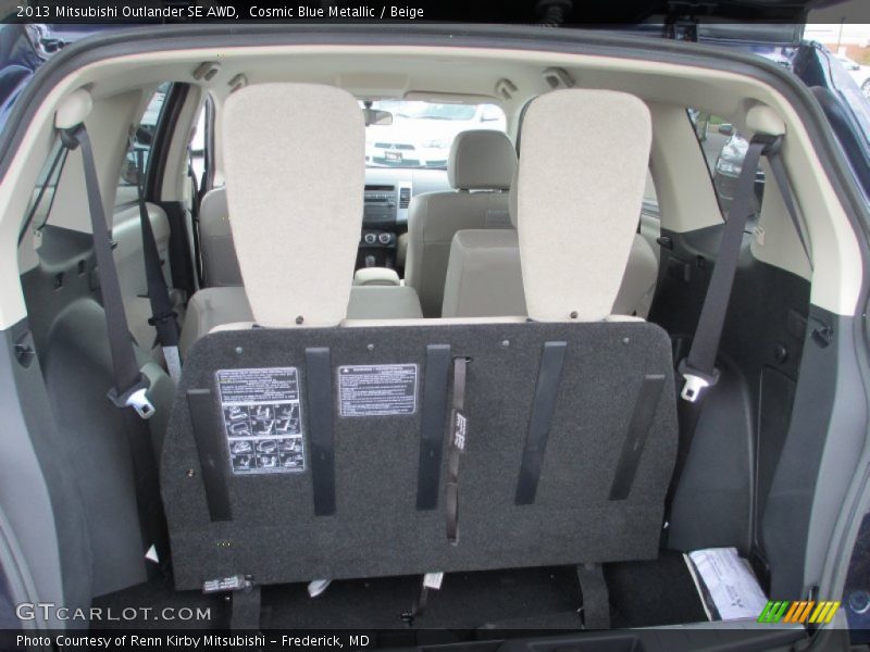  2013 Outlander SE AWD Trunk