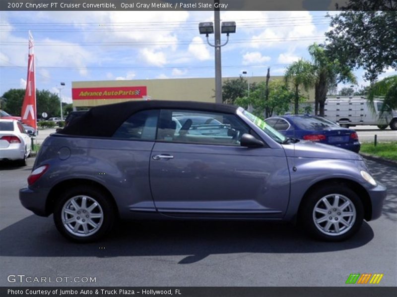 Opal Gray Metallic / Pastel Slate Gray 2007 Chrysler PT Cruiser Convertible