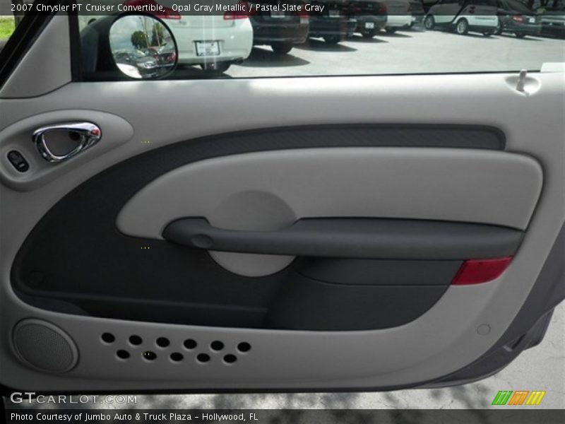 Opal Gray Metallic / Pastel Slate Gray 2007 Chrysler PT Cruiser Convertible