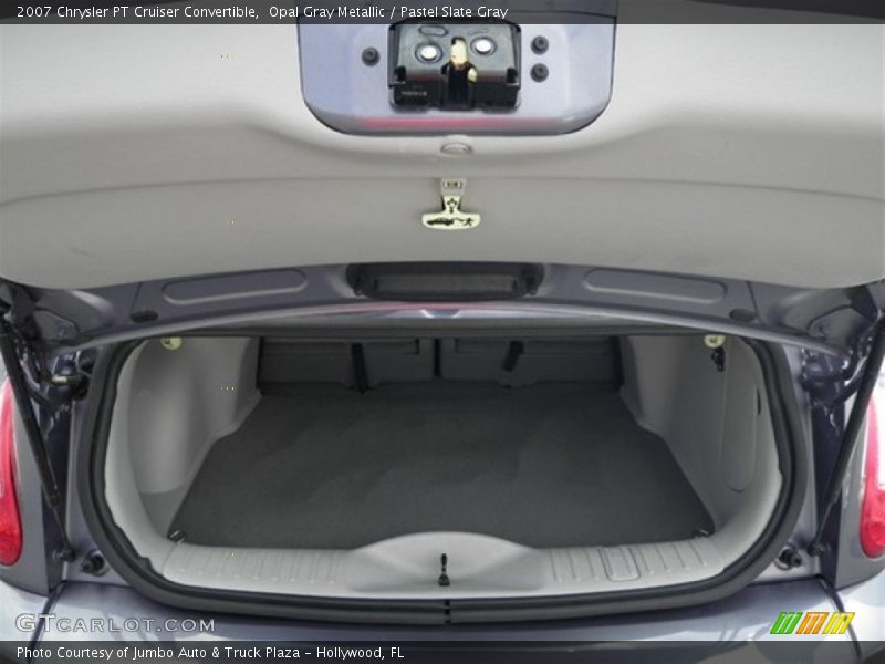 Opal Gray Metallic / Pastel Slate Gray 2007 Chrysler PT Cruiser Convertible