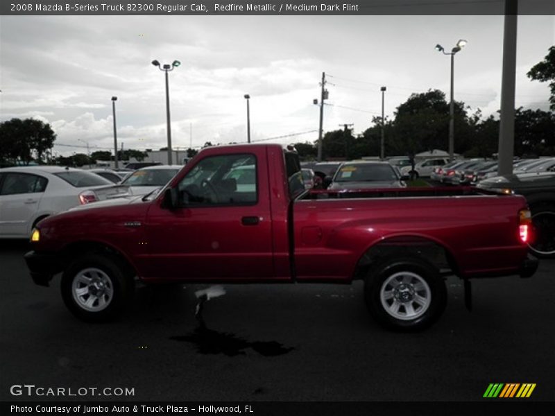 Redfire Metallic / Medium Dark Flint 2008 Mazda B-Series Truck B2300 Regular Cab