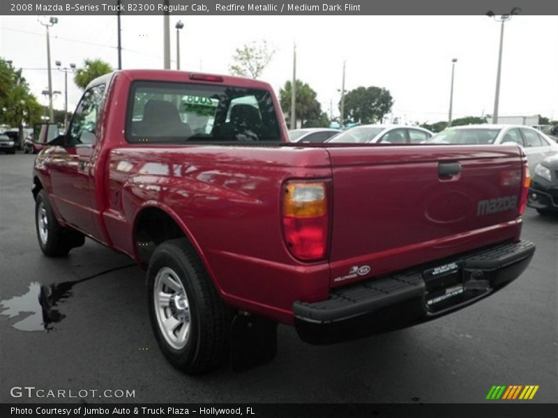 Redfire Metallic / Medium Dark Flint 2008 Mazda B-Series Truck B2300 Regular Cab