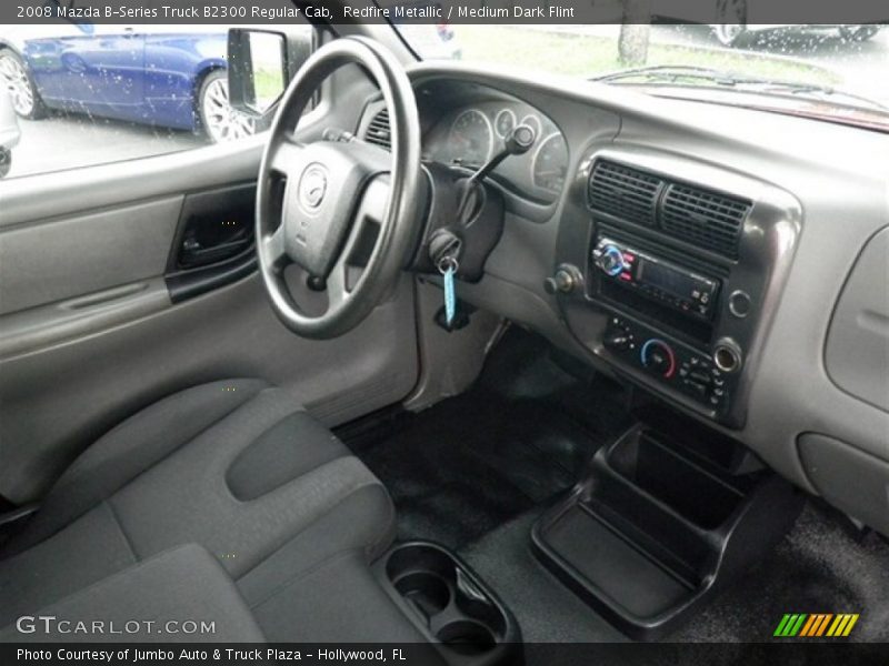 Redfire Metallic / Medium Dark Flint 2008 Mazda B-Series Truck B2300 Regular Cab