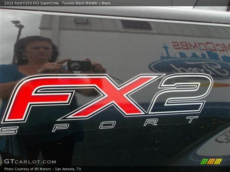 Tuxedo Black Metallic / Black 2013 Ford F150 FX2 SuperCrew