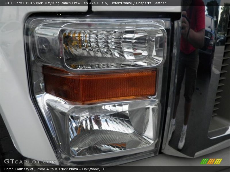 Oxford White / Chaparral Leather 2010 Ford F350 Super Duty King Ranch Crew Cab 4x4 Dually