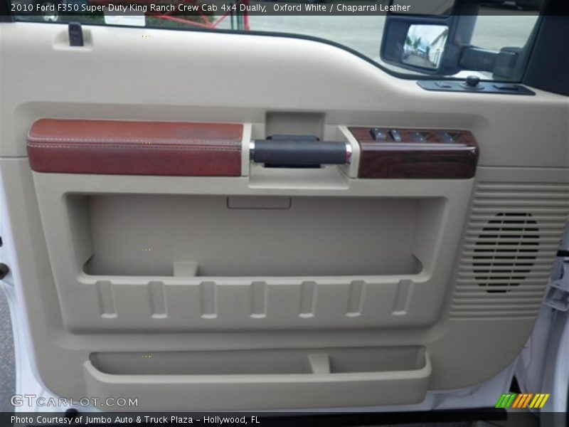 Oxford White / Chaparral Leather 2010 Ford F350 Super Duty King Ranch Crew Cab 4x4 Dually