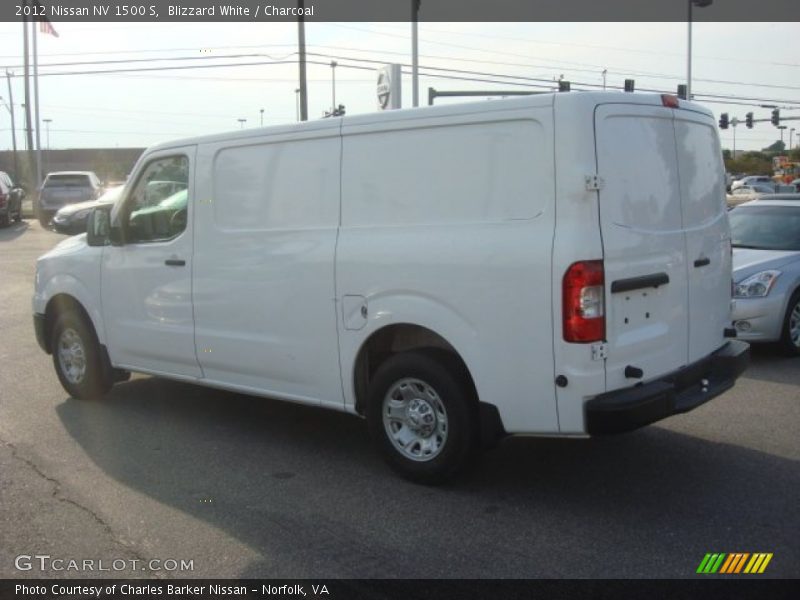 Blizzard White / Charcoal 2012 Nissan NV 1500 S